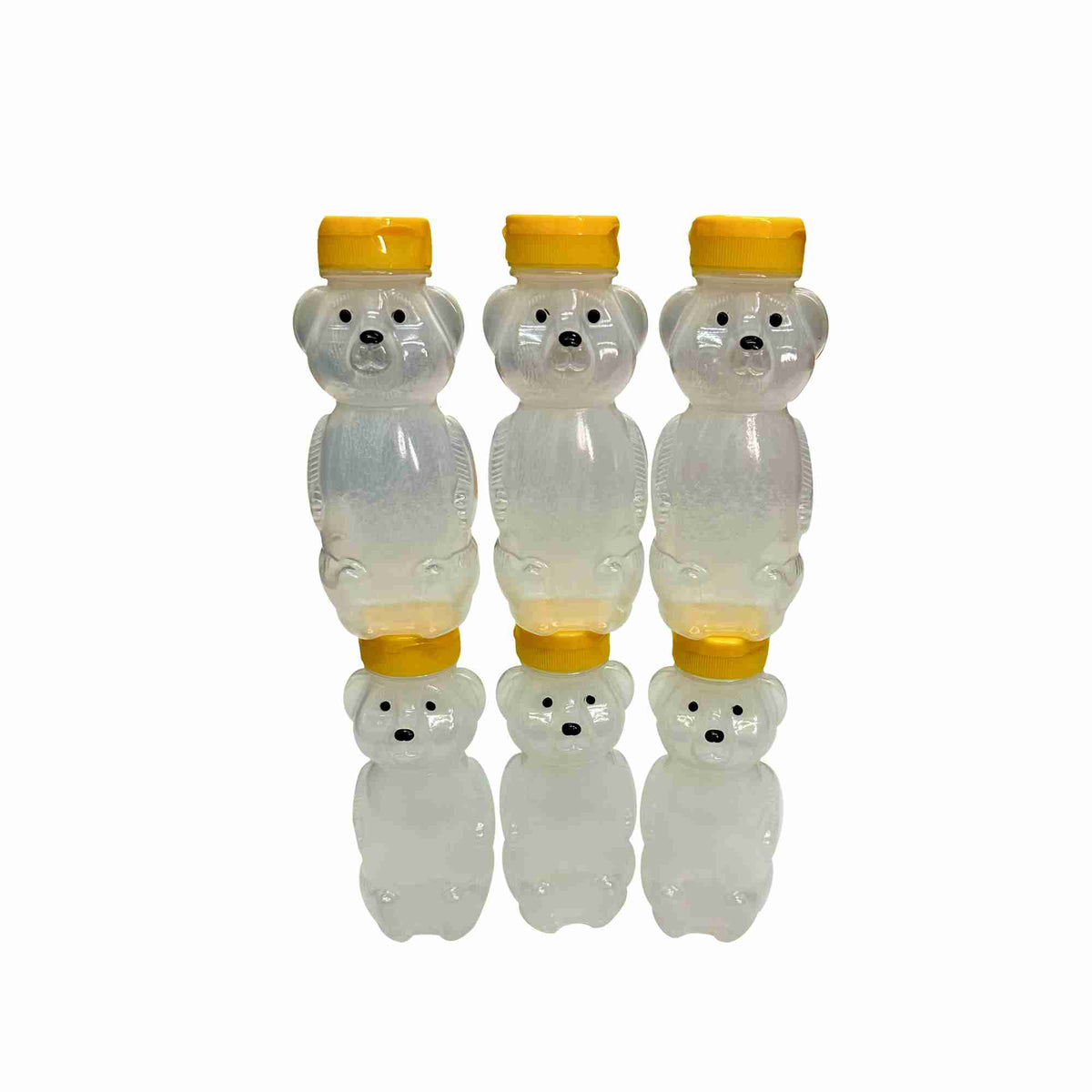 Plastic Honey Bottles Bulk Pack - Bear, 8 oz (12 oz Honey Weight) - ULINE - Qty of 285 - S-24634B