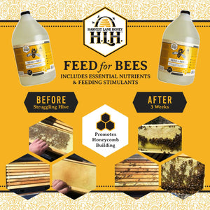 Feed for Bees with Essential Oils - Harvest Lane Honey