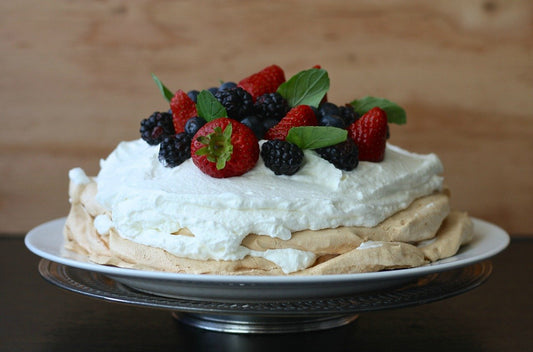 Sweet Honey Pavlova