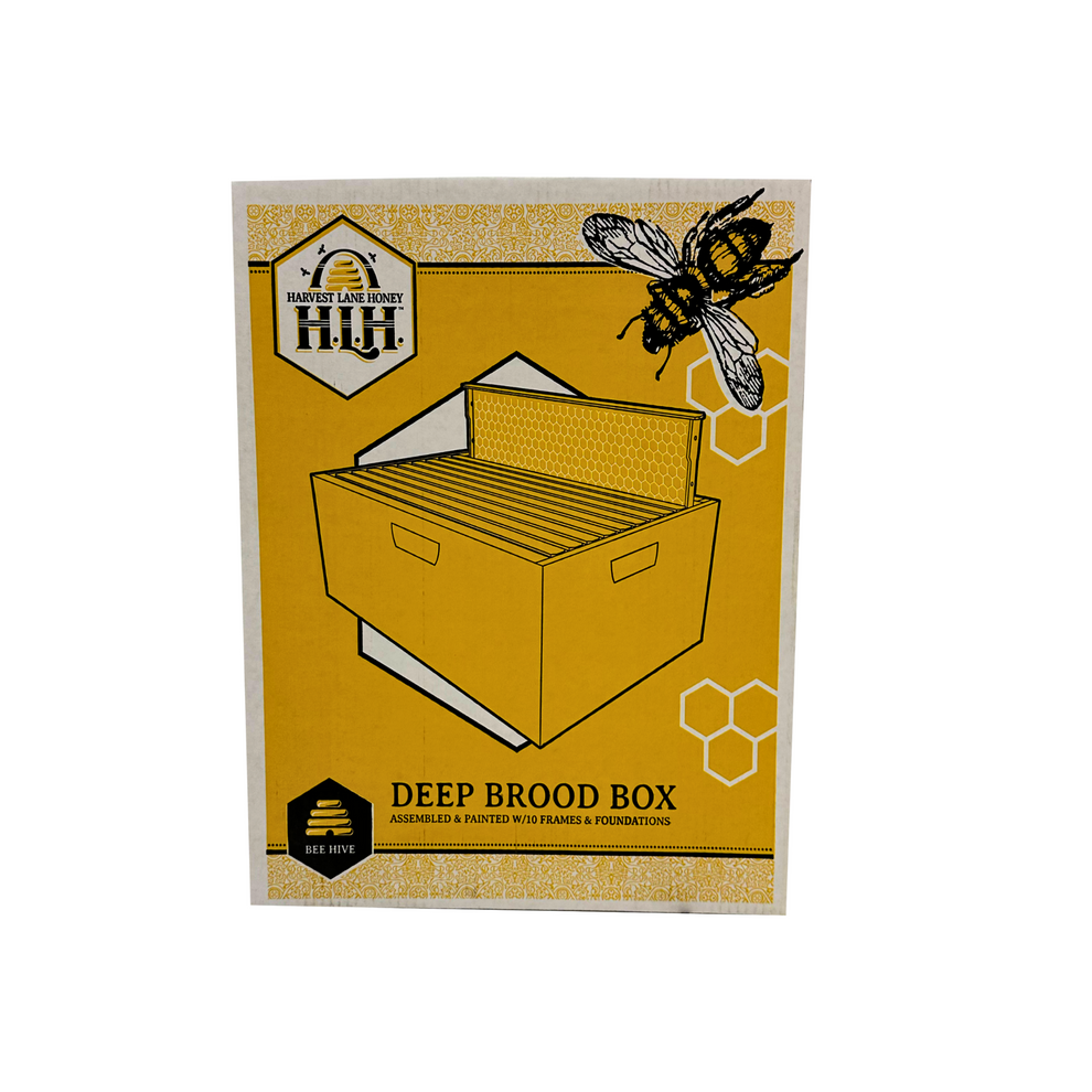 Deep Combo Box with 10 Frames and Foundation Assembled & Painted – Ag ...
