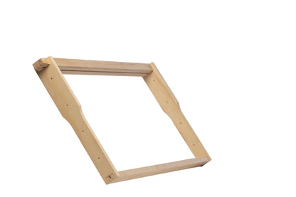 Deep Assembled Frame with Foundation in Natural or Black (1 or 5 pk)