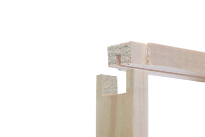 Deep Assembled Frame with Foundation in Natural or Black (1 or 5 pk)