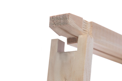 Deep Assembled Frame with Foundation in Natural or Black (1 or 5 pk)