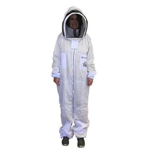 Vented Beekeeping Suit with Fencing Veil - Harvest Lane Honey