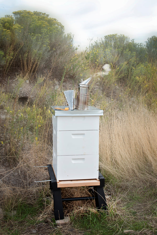 Large Metal Smoker 4 x 9" - Harvest Lane Honey