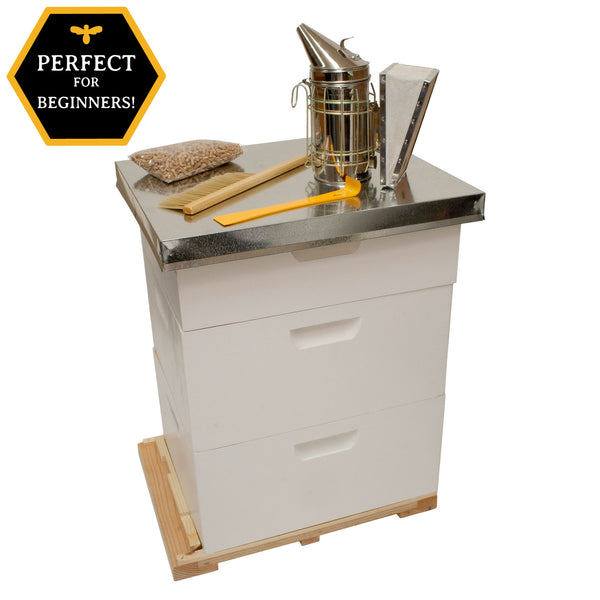 Large Backyard Beekeeping Kit with Accessories - Harvest Lane Honey