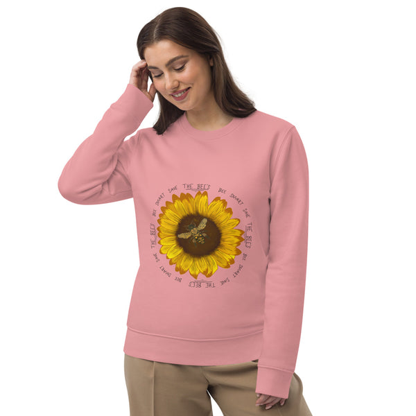 Unisex eco sunflower sweatshirt - Harvest Lane Honey