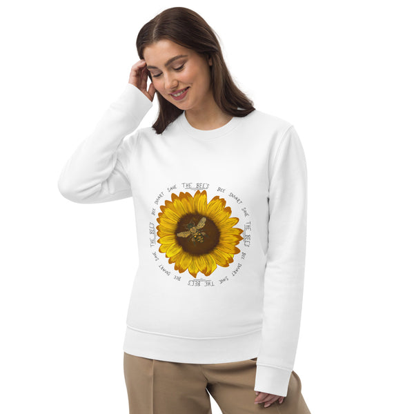 Unisex eco sunflower sweatshirt - Harvest Lane Honey